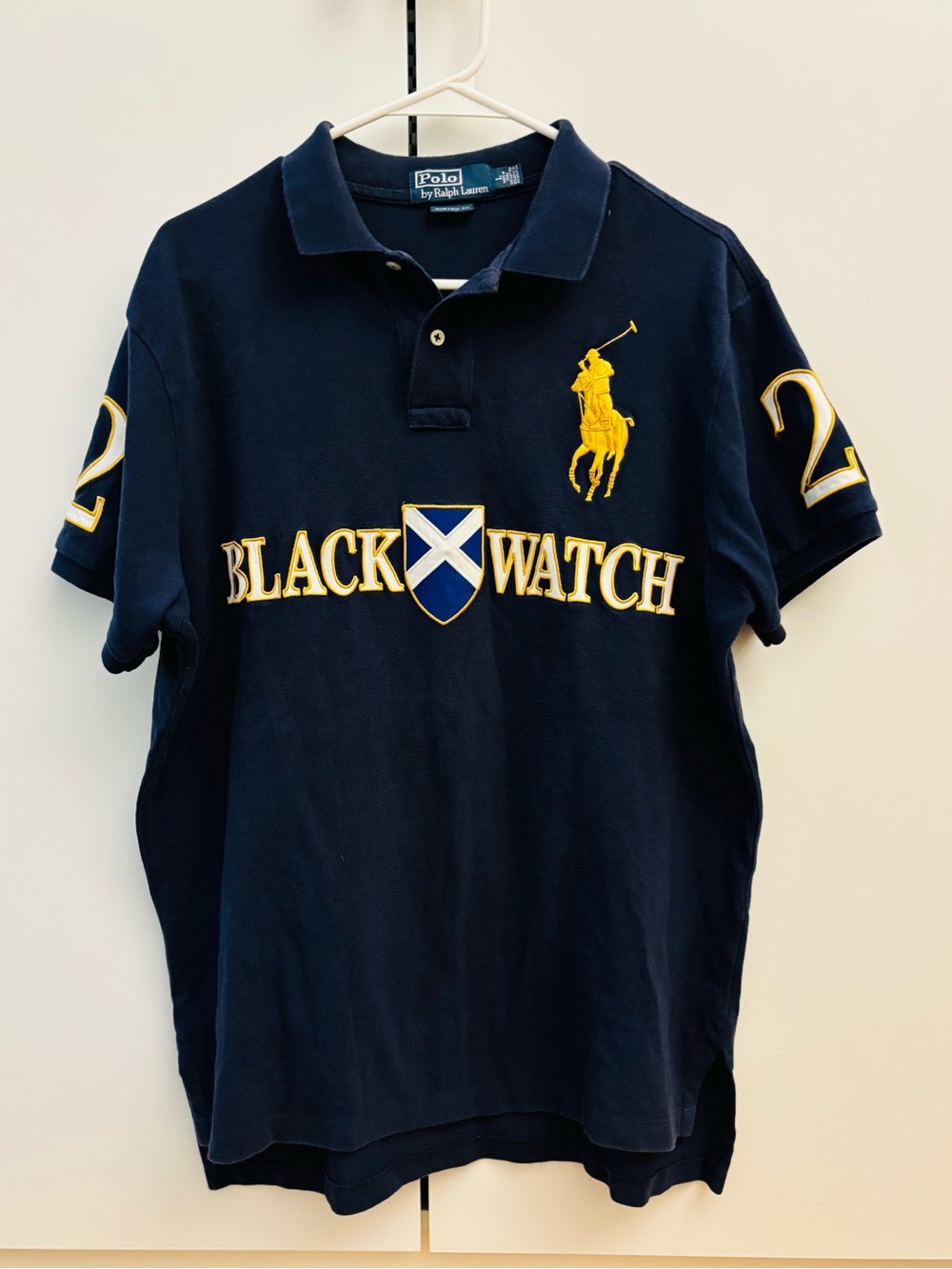 Men’s Vintage Polo Ralph Lauren Black Watch #2 Polo Team